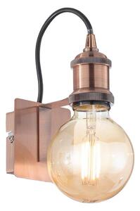 Ideal Lux - Nástěnná lampa FRIDA 1xE27/60W/230V měď