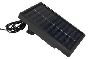 LED Stmívatelný solární lustr na lanku LED/1,8W/3,7V IP44 6500K 1600 mAh + DO
