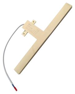 LED Koupelnové osvětlení zrcadla LED/5W/230V 4000K 30 cm IP44 matná zlatá