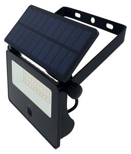 LED Solární venkovní reflektor se senzorem LED/5W/3,7V 4200K IP44