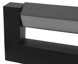 LED Venkovní nástěnné svítidlo 2xLED/16W/230V IP54 90 cm černá