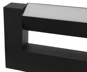 LED Venkovní nástěnné svítidlo 2xLED/4W/230V IP54 30 cm černá