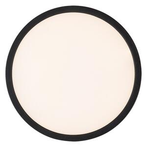 Rabalux 71096 - LED Stropní svítidlo GONZALO LED/24W/230V pr. 29 cm černá