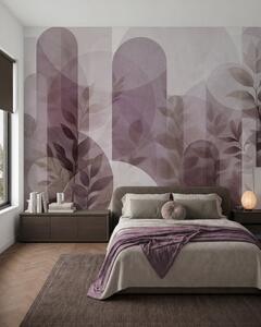 Fototapety Jemné oblouky · Růžová, Fototapety moderní, w10088v2 : uwalls.cz