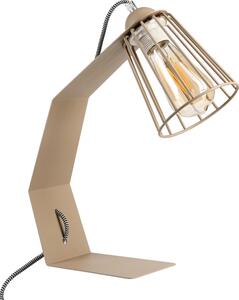 Stolní lampa NANDO 1xE27/15W/230V béžová