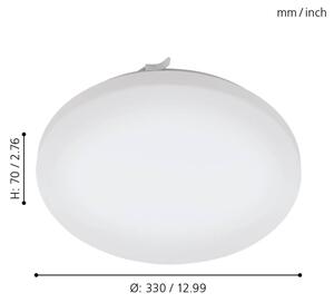 Eglo 79523 - LED Koupelnové stropní svítidlo TUSCOLA LED/14,6W/230V IP44