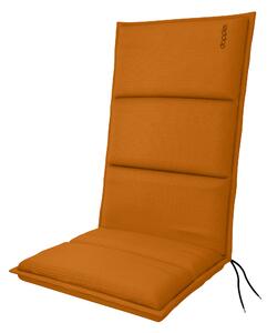 Doppler CITY 4411 oranžová tmavá, vysoký polstr na křesla a židle, 48x119x6 cm