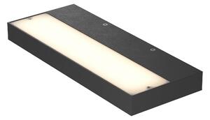 Redo Nástěnné LED svítidlo APEX, 36W, š. 323 mm Barva: Černá