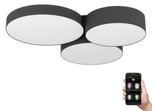 Eglo 900853-LEDRGBW Stmívatelné stropní svítidlo BARBANO-Z 3xLED/7,5W/230V černá