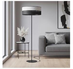 Stojací lampa KARBON 1xE27/15W/230V černá/šedá