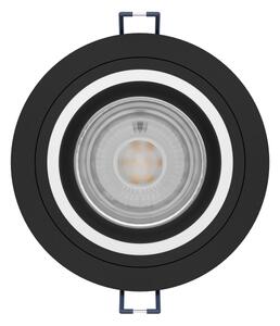 Eglo 900764 - LED RGBW Stmívatelné podhledové svítidlo CAROSSO-Z 4,7W/230V černá