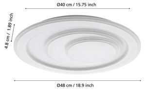 Eglo 32053 - LED Stropní svítidlo PALAGIANO LED/21W/230V pr. 48 cm