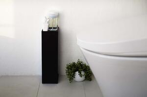 Yamazaki, Koupelnový stojan na toaletní papíry Tower 7851 | černý