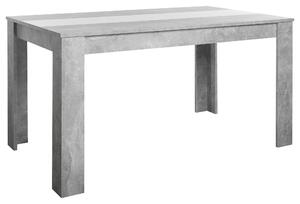 JÍDELNÍ STŮL, černá, bílá, světle šedá, 138/80/74 cm MID.YOU, Online Only