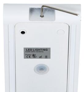 Ecolite ZFP12-BI - LED Venkovní nástěnné svítidlo BRICK 2xLED/6W/230V IP65 bílá