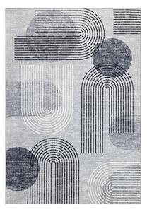 KOBEREC TKANÝ NA PLOCHO, 80/150 cm šedá Kayoom - Online Only koberce & rohožky, Online Only
