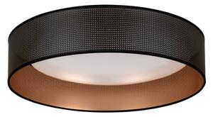 Duolla - LED Stropní svítidlo ROLLER LED/24W/230V pr. 45 cm černá/měděná