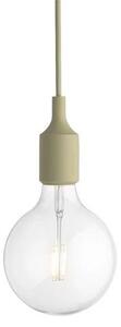 Muuto - E27 Závěsné Světlo Beige/Green
