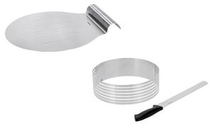 Silvercrest® Lopatka na dort z nerezové oceli / Pomůcka na krájení korpusu dortů (100399555)