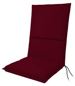Doppler CITY 4413 bordó, střední polstr na křesla a židle, 48x110x6 cm