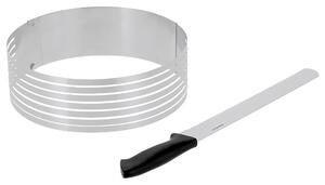 Silvercrest® Lopatka na dort z nerezové oceli / Pomůcka na krájení korpusu dortů (pomůcka na krájení korpusu dortů) (100399555002)