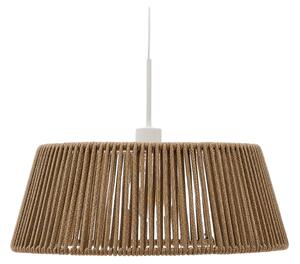 Béžovošedé závěsné stínidlo Kave Home Aldet 46 cm