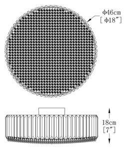 Brilagi - LED Křišťálové stropní svítidlo GLAMOUR 5xG9/42W/230V