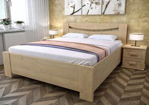 Postele Rovder Jasanová postel Linda s úložným prostorem Rozměr: 200x140, Povrchová úprava Jasan: Jasan lakovaný
