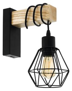 Eglo 44078 - Nástěnné svítidlo TOWNSHEND 1xE27/60W/230V