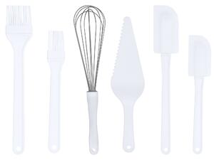Silvercrest® Sada silikonových mašlovaček / Sada stěrek na těsto / Sada šlehací metly a lopatky na dort (100400333)