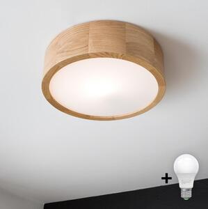 Brilagi - LED Stropní svítidlo CARVALHO 1xE27/60W/230V dub pr. 27,5 cm