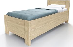 Vlastní výroba Jasanová postel Ela s úložným prostorem
