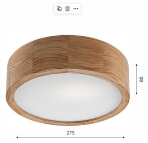 Brilagi - LED RGBW Stmív. strop. sv. CARVALHO 1xE27/9W/230V Wi-Fi dub pr. 27,5