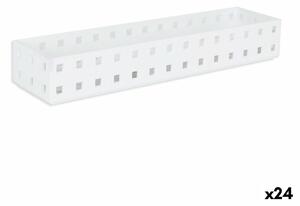Organizační Krabičky Confortime Bílý 27,6 x 6,6 x 4,3 cm (24 kusů)