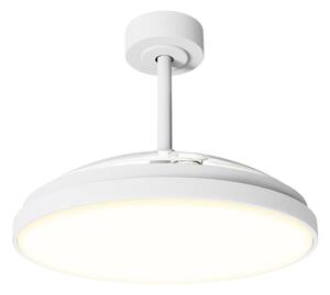 Aigostar-LED Stmívatelný str. ventilátor LED/50W/230V 2700-6500K 106cm+DO bílá