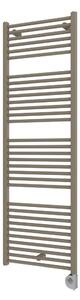 Vertaduro - Koupelnový radiátor s termostatem DENISE 600W 154x50 cm taupe