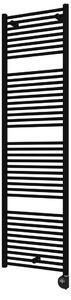 Vertaduro - Koupelnový radiátor s termostatem DENISE 800W 178x50 cm černá