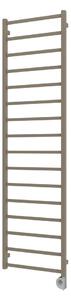 Vertaduro - Koupelnový radiátor s termostatem ZOE 400W 186x50 cm taupe