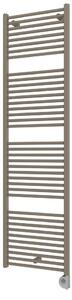 Vertaduro - Koupelnový radiátor s termostatem DENISE 800W 178x50 cm taupe
