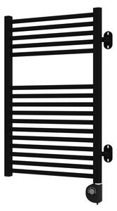 Vertaduro - Koupelnový radiátor s termostatem MEG 400W 78x50 cm černá