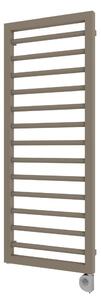 Vertaduro - Koupelnový radiátor s termostatem ADEL 600W 128x50 cm taupe
