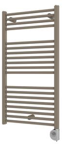 Vertaduro - Koupelnový radiátor s termostatem DENISE 400W 94x50 cm taupe