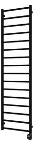 Vertaduro - Koupelnový radiátor s termostatem ZOE 400W 186x50 cm černá