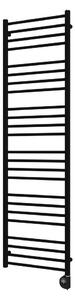 Vertaduro - Koupelnový radiátor s termostatem SIMONE 600W 174x50 cm černá