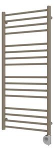 Vertaduro - Koupelnový radiátor s termostatem SIMONE 400W 114x50 cm taupe