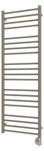 Vertaduro - Koupelnový radiátor s termostatem SIMONE 600W 144x50 cm taupe