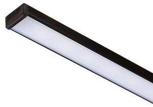 RED R14087 LED PROFILE G přisazený 1m černá matný akryl/hliník - RED - DESIGN RENDL