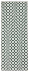 NORTHRUGS - Hanse Home koberce Kusový koberec Twin-Wendeteppiche 103125 grün creme – na ven i na doma - 120x170 cm