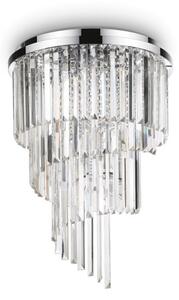 Stropní svítidlo Ideal lux 168937 CARLTON PL12 CROMO 12xE14 40W chrom