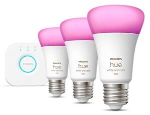 Základní sada Philips Hue WACA 3xE27/9W/230V 2000-6500K + zařízení k propojení
